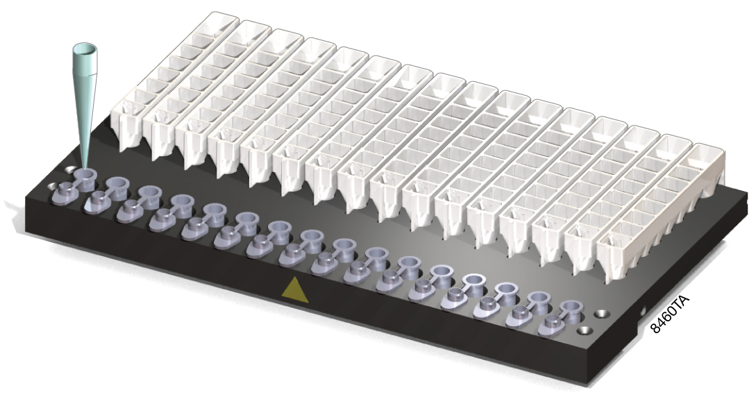 The Maxwell 16 Low Elution Volume (LEV) configuration.