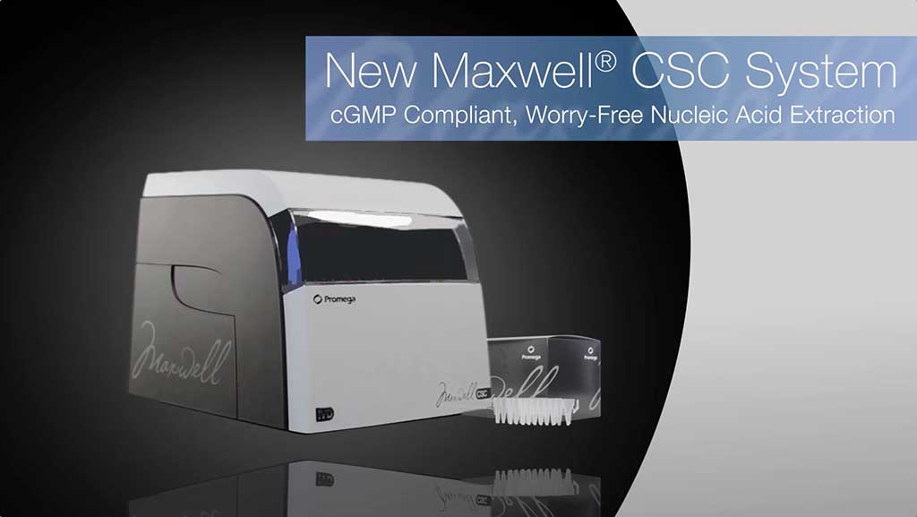 Maxwell® CSC: CGMP-Compliant Automated DNA Extraction