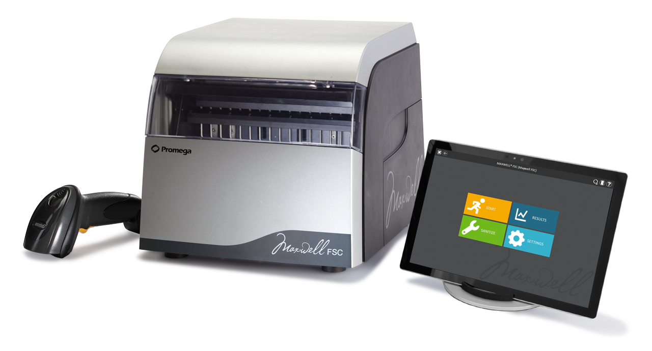 Maxwell FSC Instrument with Monitor and Scanner